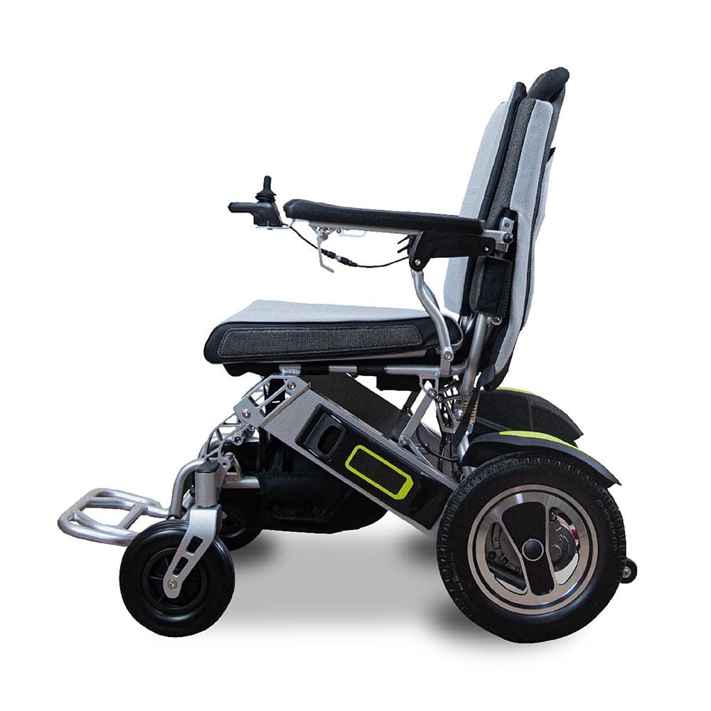 รถเข็นวีลแชร์ไฟฟ้า ADLER DRIVE YE200 สีเทา_2