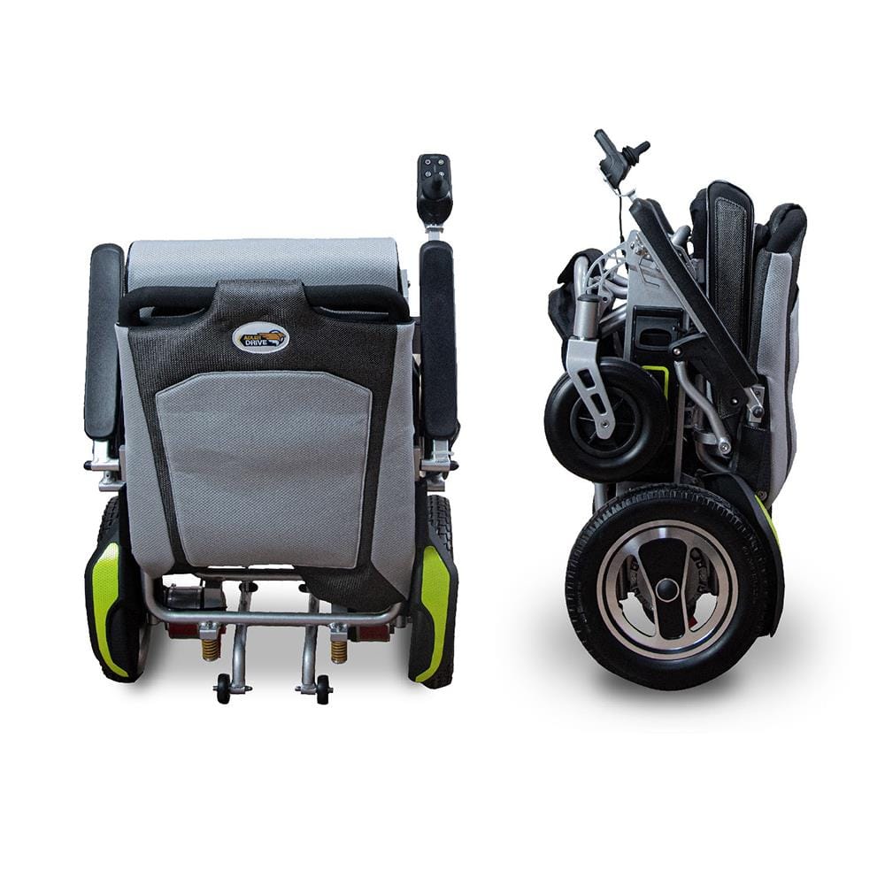 รถเข็นวีลแชร์ไฟฟ้า ADLER DRIVE YE200 สีเทา_5