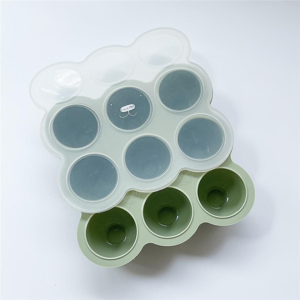บล๊อคซิลิโคน GRANDMOM  9 ช่อง สีเขียว_3