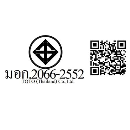 ฝักบัวสายอ่อน 1 ระดับ TOTO TBW07008T สีขาว-โครม_2