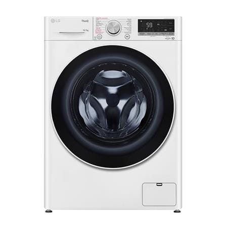เครื่องซักอบผ้าฝาหน้า LG FV1410H4W 10/7 กก. 1400RP...