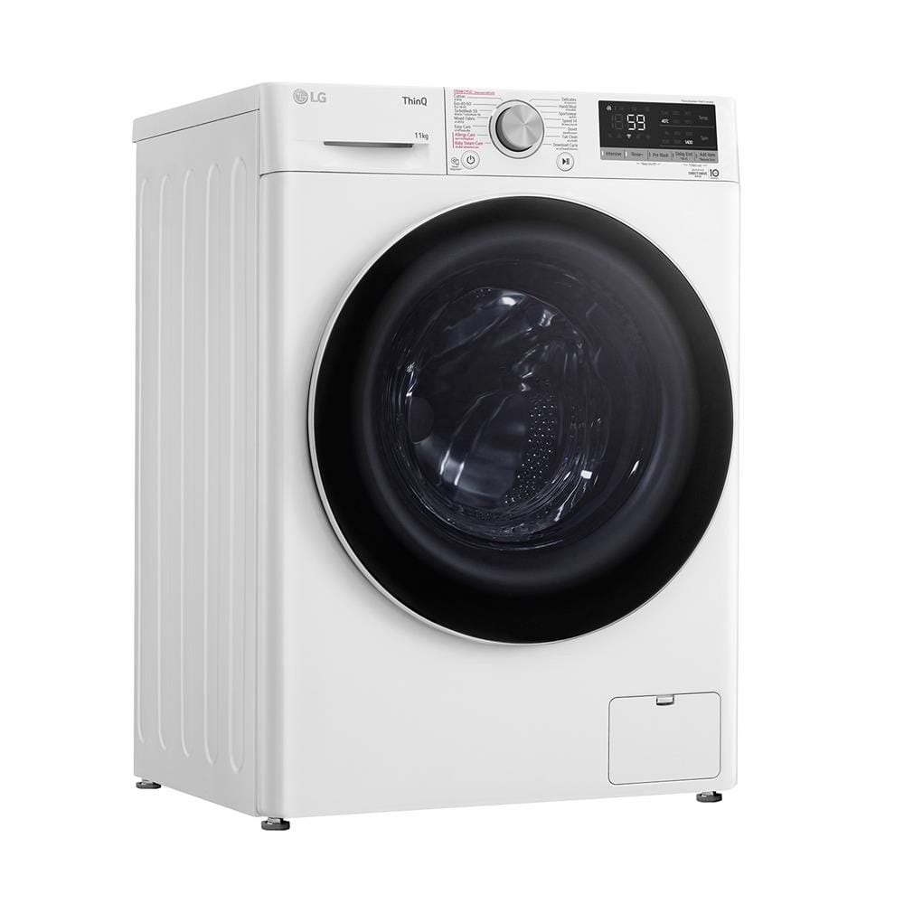 เครื่องซักผ้าฝาหน้า LG FV1411S4W1 11 กก. 1400RPM อินเวอร์เตอร์ สีขาว
