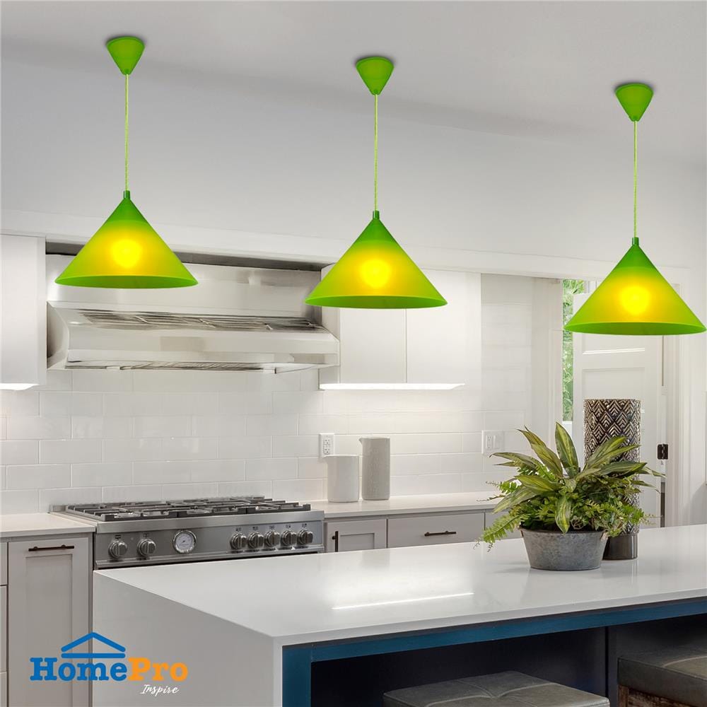 ไฟช่อ CARINI HG-33012/1GN สีเขียว 1 หัว
