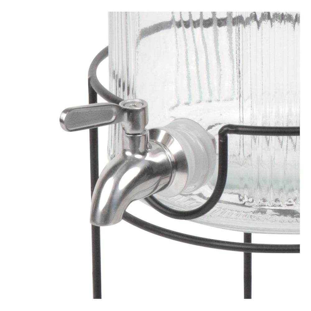 ขวดโหลแก้วมีก๊อก 5.5 ลิตร KECH IRON RACK