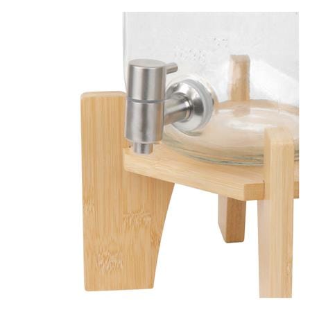 ขวดโหลแก้วมีก๊อก 4 ลิตร KECH BAMBOO RACK_2