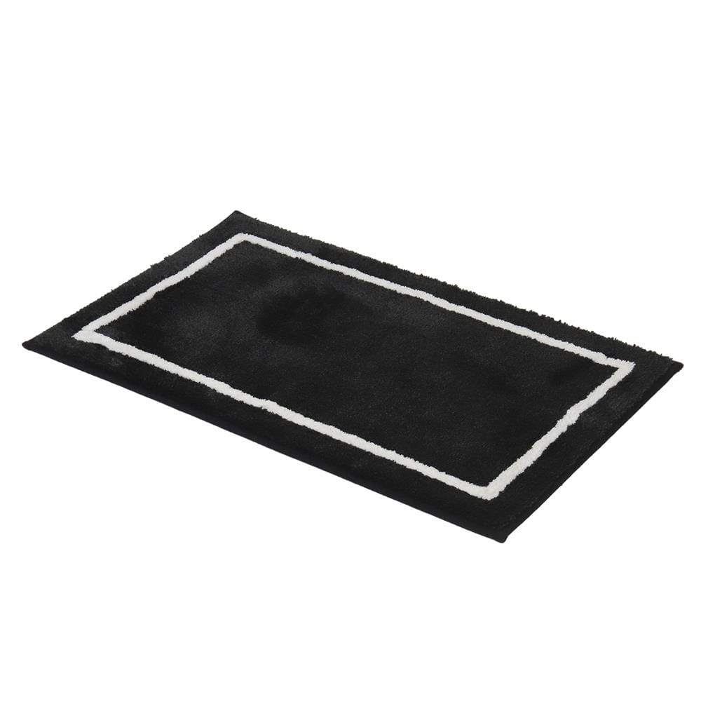 พรม HOME LIVING STYLE GLAMO 45X70 ซม. สีดำ