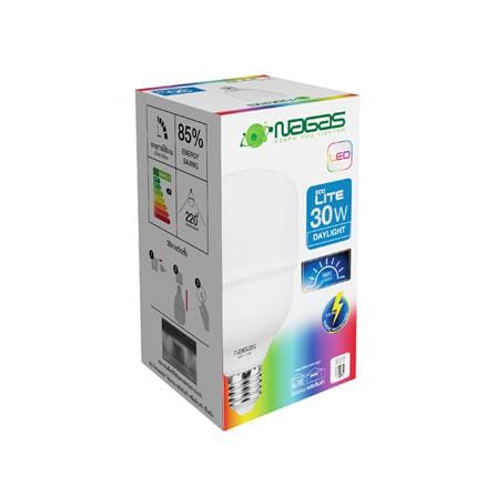 หลอด LED NAGAS ECO LITE 30 วัตต์ DAYLIGHT E27_2