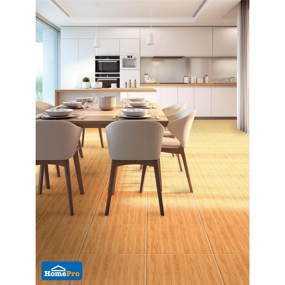 กระเบื้องพื้น 12x12 นิ้ว ภูผา เรือนกาญจนา น้ำตาล PM 1M2