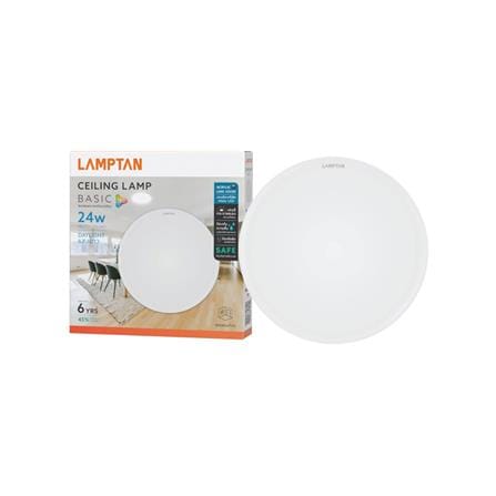 ไฟเพดาน LED LAMPTAN BASIC 16 นิ้ว 24 วัตต์ DAYLIGHT สีขาว_3