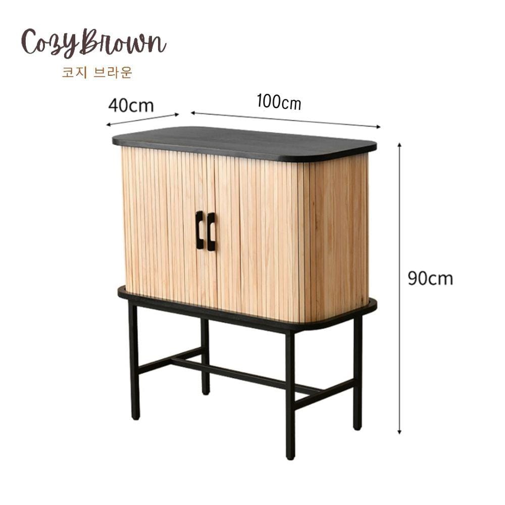 ตู้เตี้ย COZYBROWN TP0664-03 100 ซม._3