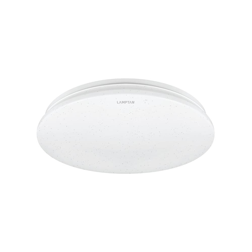 ไฟเพดาน LED LAMPTAN MOON 16 นิ้ว 36 วัตต์ DAYLIGHT/COOL WHITE/WARM WHITE สีขาว