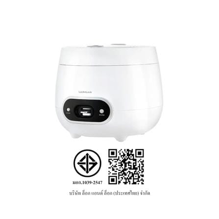 หม้อหุงข้าว MANUAL LOCKNLOCK EJR426WHT 0.8 ลิตร สีขาว_5