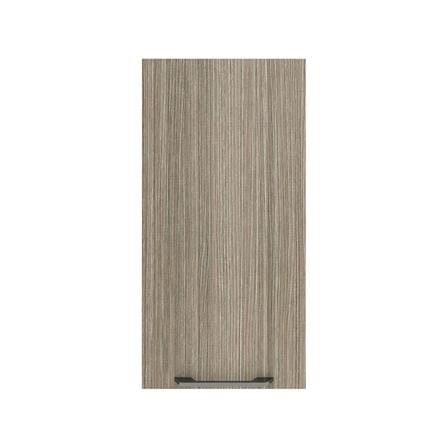 ตู้แขวนเดี่ยว มือจับดำ WPC PARAZZO ENZO 40X80 ซม. เอ็มไพร์โอ๊ก (เปิดขวา)