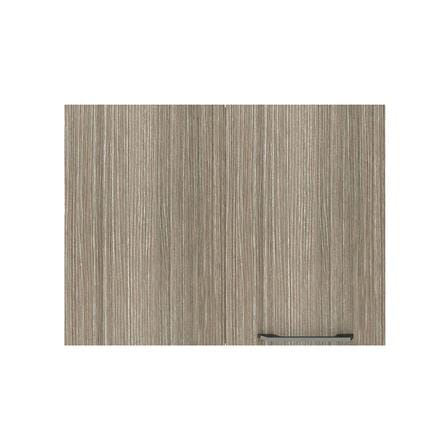 ตู้แขวนเข้ามุมซ้าย มือจับสีดำ WPC PARAZZO ENZO 80X60 ซม. เอ็มไพร์โอ๊ก