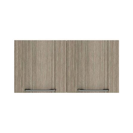 ตู้แขวนคู่ มือจับดำ WPC PARAZZO ENZO 40X80 ซม. เอ็มไพร์โอ๊ก_0