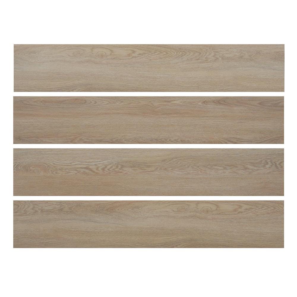 กระเบื้องยางหลังกาว 22.8x121.9 ซม. TARA อัมเบอร์