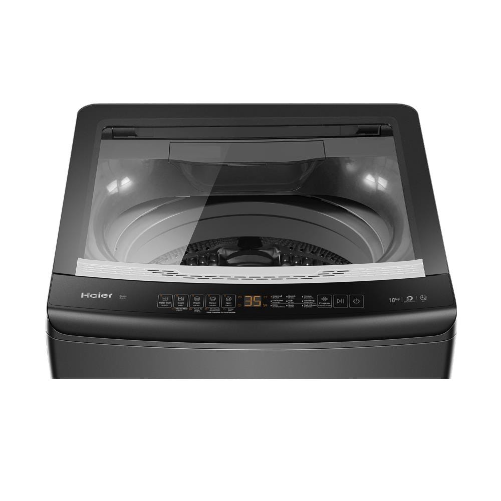 เครื่องซักผ้าฝาบน HAIER HWM180-B278S6 18 กก. อินเวอร์เตอร์ สีเทาเข้ม