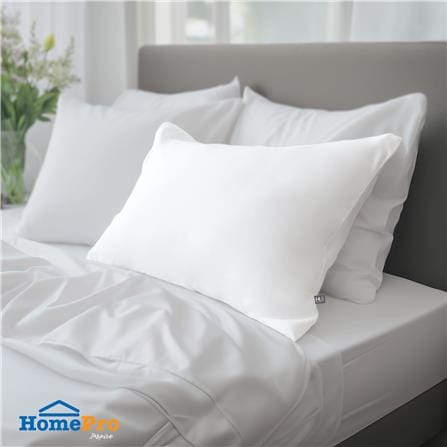 หมอนหนุน ขนห่านเทียม HOME LIVING STYLE EXTRA NANO GEL 22x35 นิ้ว สีขาว_4