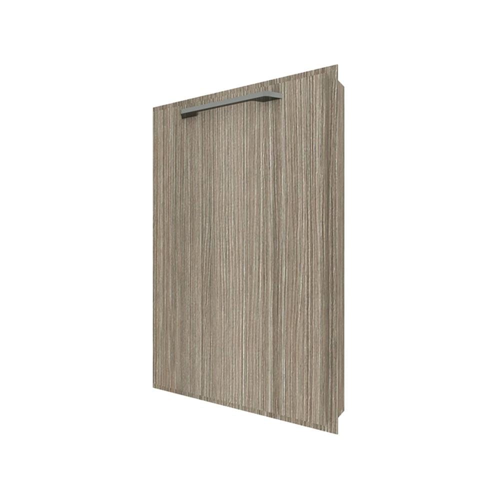 บานซิงค์เดี่ยวซ้าย WPC มือจับดำ PARAZZO ENZO 40X60 ซม. เอ็มไพร์โอ๊ก