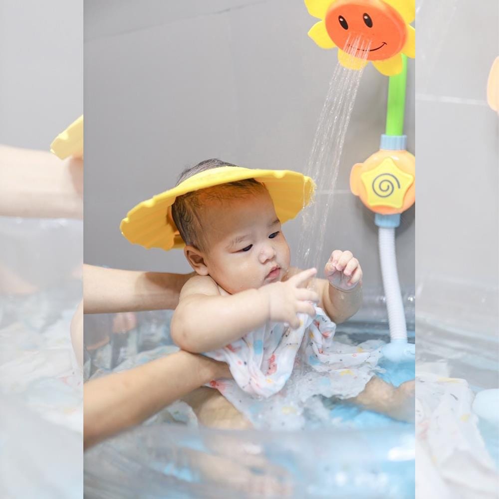 อ่างอาบน้ำเป่าลมเด็ก GRACE KID สีขาว_6