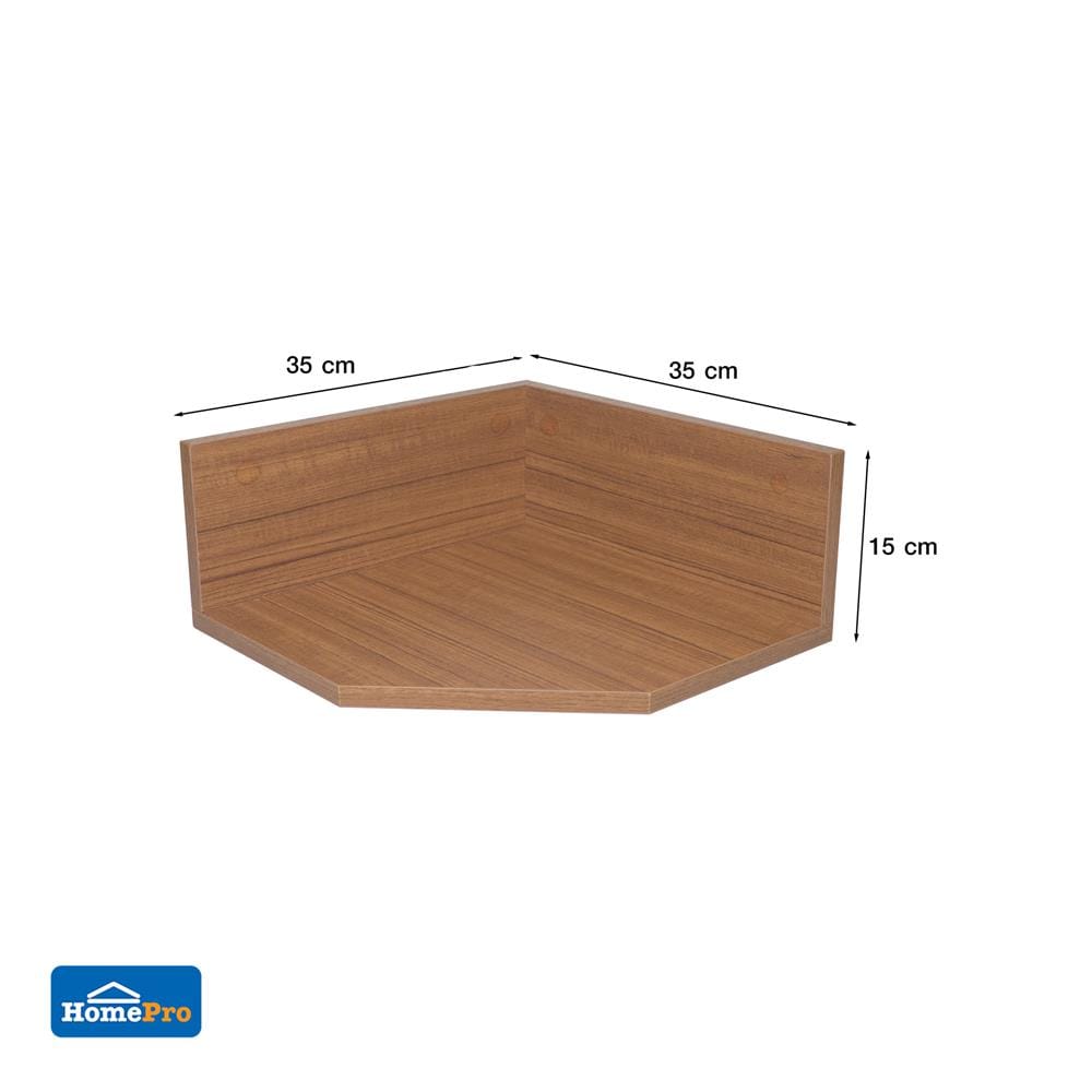 ชั้นติดผนังเข้ามุม STACKO MODULAZ 35x35x15 ซม. สีเอเชียนทีค