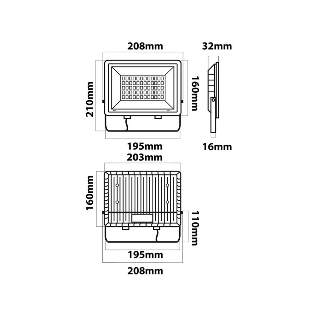 สปอตไลท์ภายนอก LED LUMAX ECOPRO 30 วัตต์ DAYLIGHT