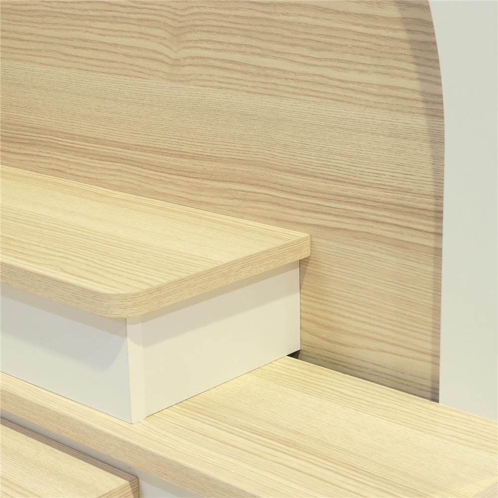 ตู้พระ FURDINI PSP-9359 PEARL 80 ซม. สี PINE OAK/ขาว