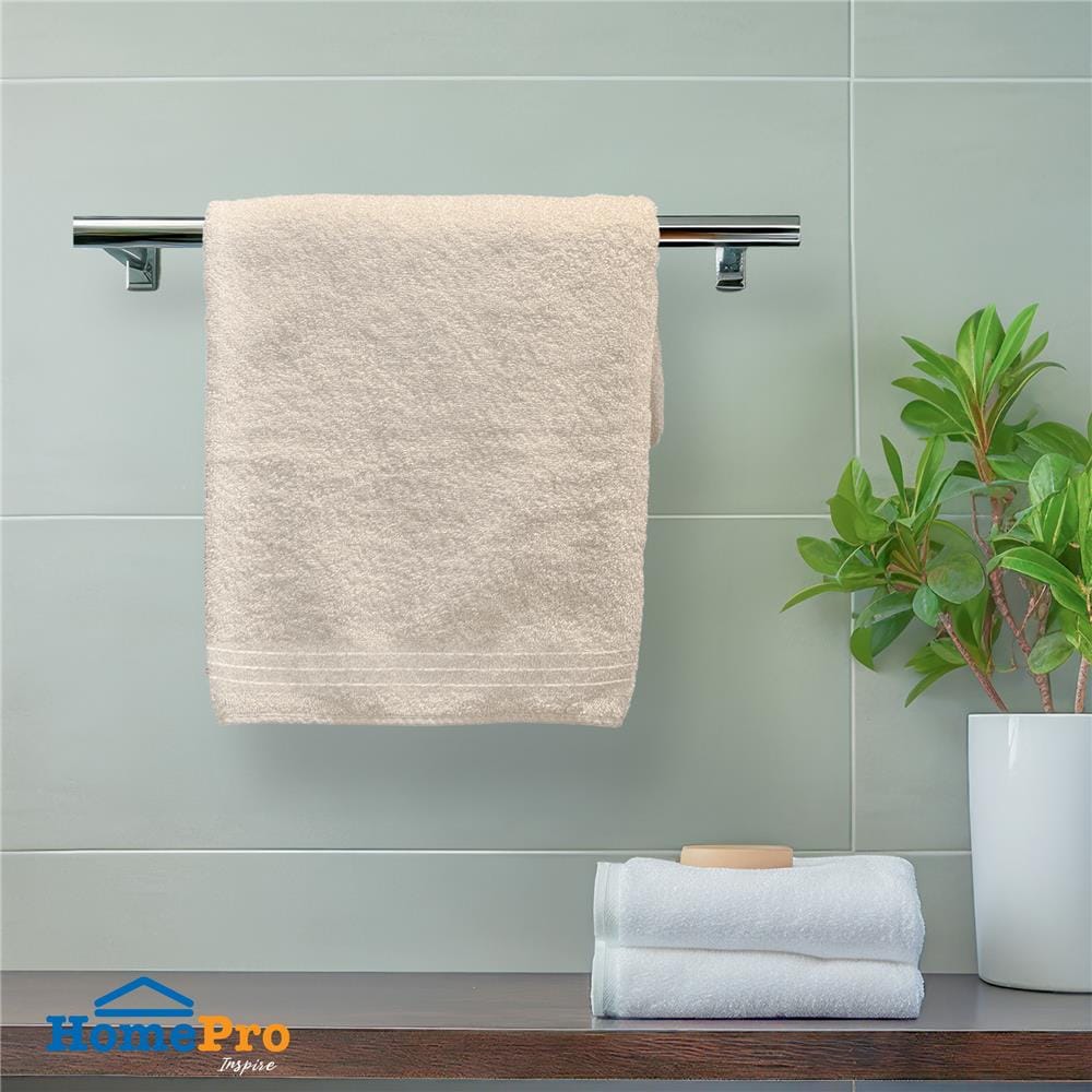 ผ้าขนหนู ME LIVING SELINA 16X32 นิ้ว BROWN