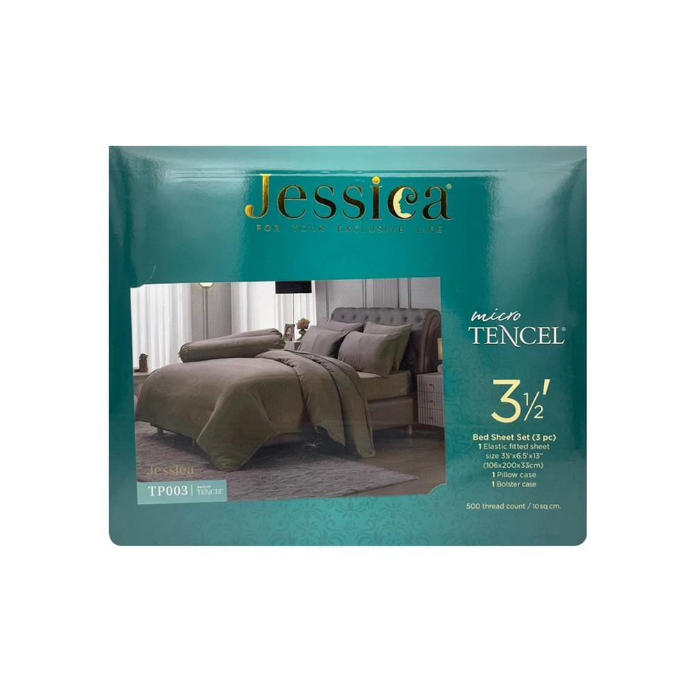 ชุดผ้าปูที่นอน 3.5 ฟุต 3 ชิ้น JESSICA T-SOLID 21071-TP003