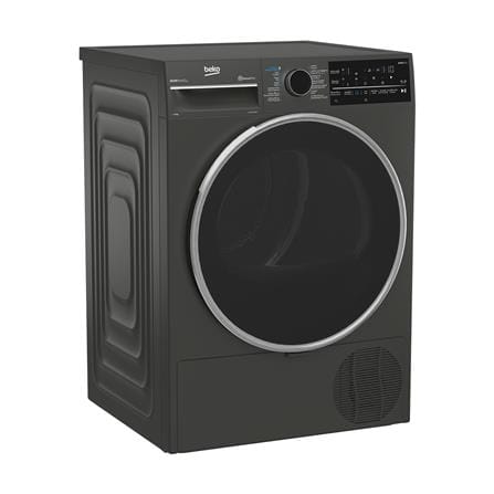 เครื่องอบผ้าฝาหน้า BEKO B5T66230WM 12 กก. HEAT PUMP สีเทา_1