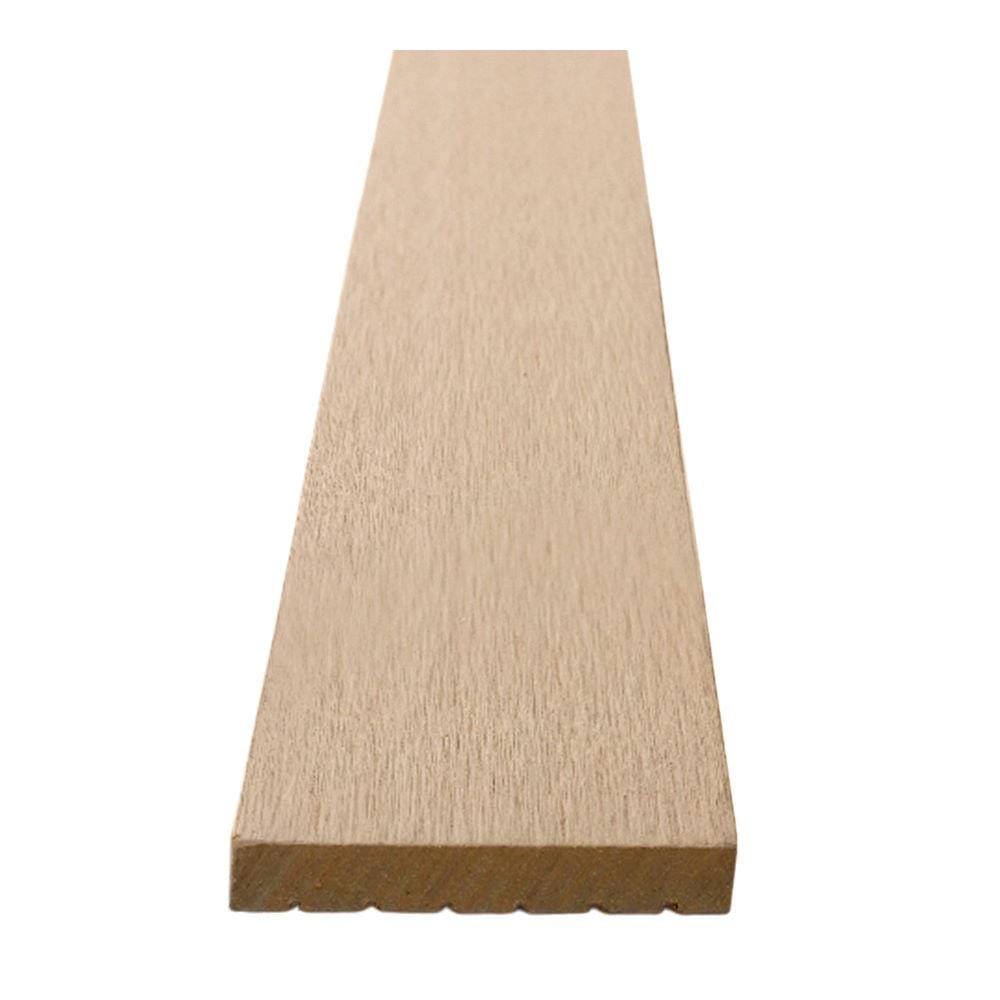 ไม้รั้ว WATSADUNIYOM OLA-S014B 7.1x1.0x200 ซม. สีสัก