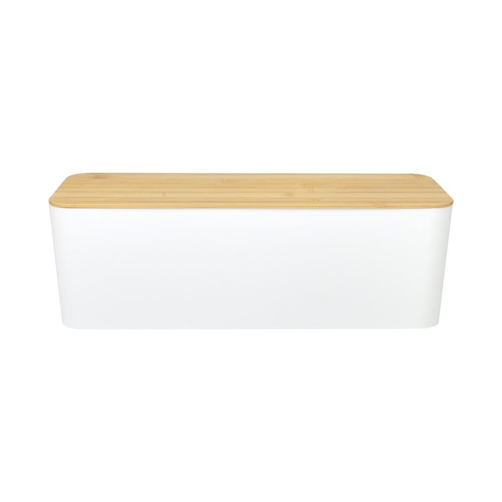 กล่องเก็บสายไฟ STACKO 41x15.5x13.2cm สีขาว