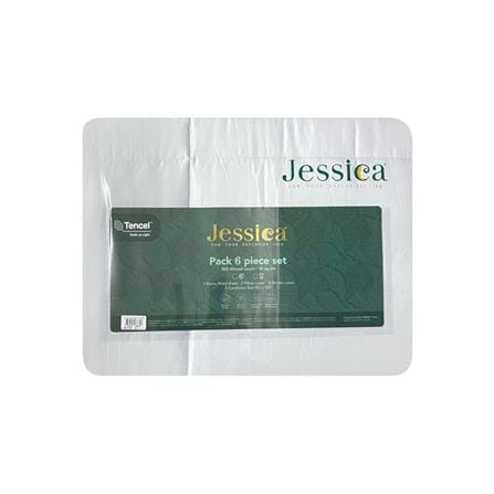 ชุดผ้าปูที่นอน 6 ฟุต 6 ชิ้น JESSICA T-SOLID 22059-TP005_3