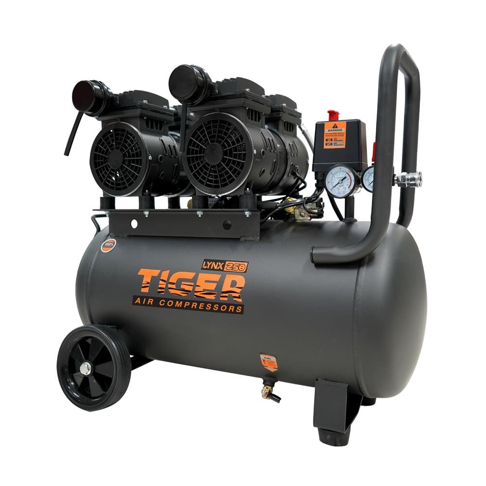ปั๊มลมไร้น้ำมัน TIGER LYNX-25 25 ลิตร