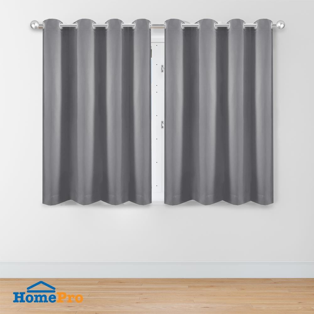 ผ้าม่าน EYELET HOME LIVING STYLE LUKAS UV 130X160 ซม. สีเทา