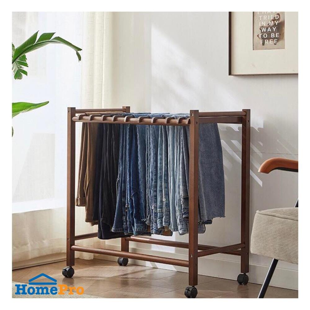 ราวแขวนผ้า 70CM COZYBROWN TP0584-02 น้ำตาลเข้ม_3