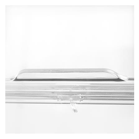 กล่องจัดเก็บกระเป๋าฝาเปิด STACKO S 36x22x27 ซม. สีใส_4