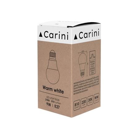 หลอด LED CARINI A60 ECOLIFE 9 วัตต์ WARM WHITE E27_2