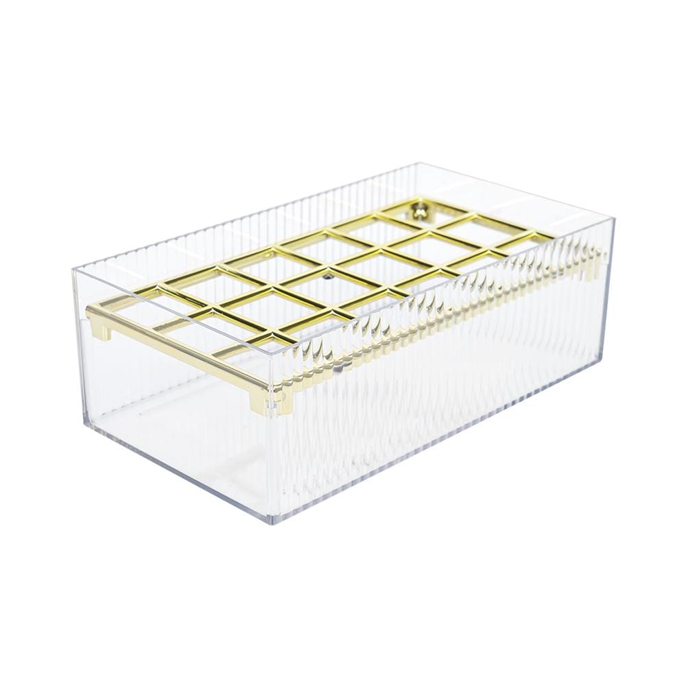 กล่องจัดเก็บเครื่องสำอาง STACKO BREIS LIPS18 10x18.2x6 ซม. สีใส_0