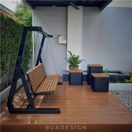 ชิงช้า 3 ที่นั่ง BUA DESIGN WINTER ECO WOOD สีไม้ธรรมชาติ/ดำ_6