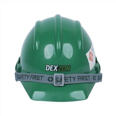 หมวกนิรภัย HDPE มาตรฐานมอก. DEXZON 2332 สีเขียว_2