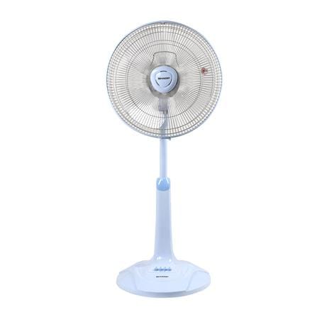 พัดลมสไลด์ 16 นิ้ว SHARP PJ-SL163LB สีฟ้าอ่อน