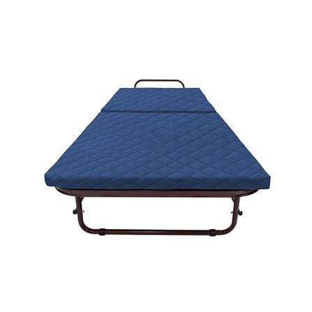 เตียงพับพร้อม TOPPER THAIBULL OLT235-75S สีน้ำเงิน/น้ำตาล_1