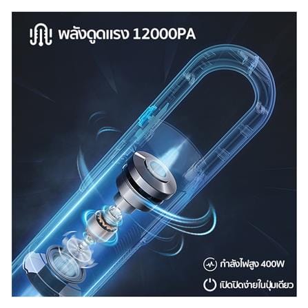 เครื่องดูดฝุ่นแบบด้าม SIMPLUS XCQH002WH00 สีขาว_7