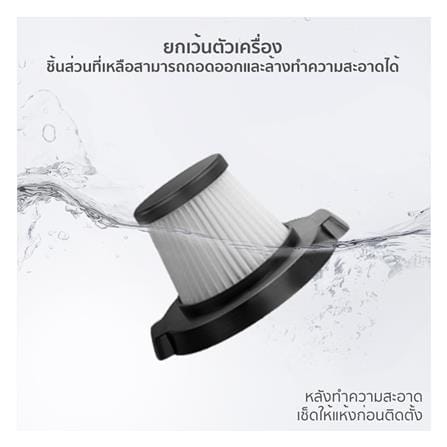 เครื่องดูดฝุ่นแบบด้าม SIMPLUS XCQH002WH00 สีขาว_8