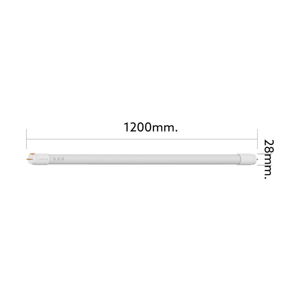 หลอด LED LAMPTAN T8 LYN SLIDE DE 20 วัตต์ DAYLIGHT G13