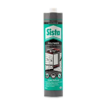 ยาแนวโพลีเมอร์อุดรอย SISTA POLYMER SEALANT 290 มล. สีเทาอ่อน_2