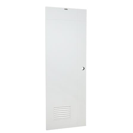ประตูห้องน้ำ UPVC AZLE PZLV6 70X200 ซม. สีขาว เจาะลูกบิด_1