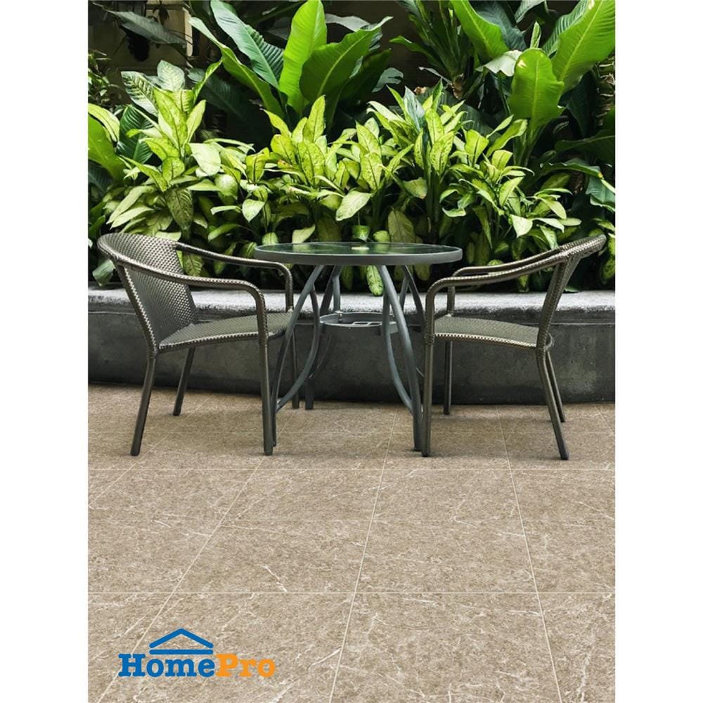 กระเบื้องพื้นพอร์ซเลน  16x16 นิ้ว COTTO เพรส น้ำตาล ExC PM 0.96 ตร.ม.
