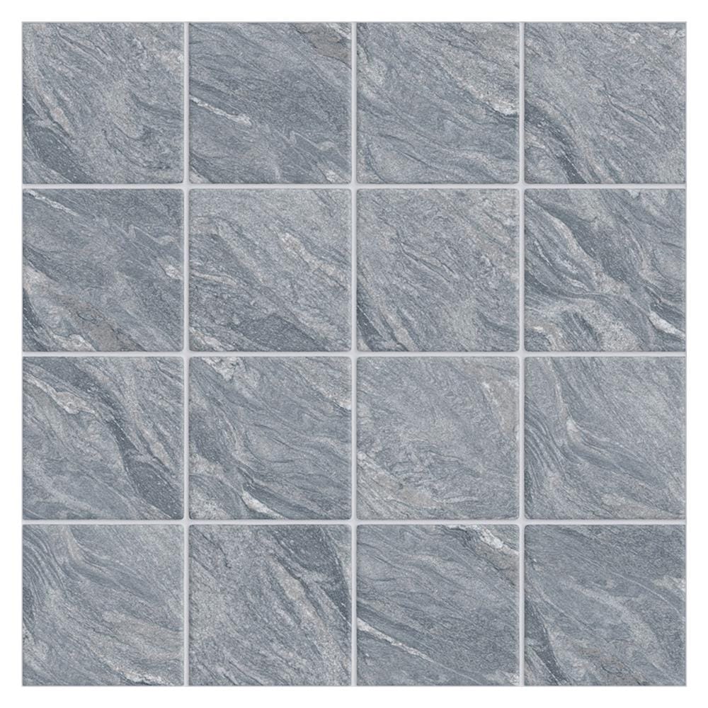 กระเบื้องพื้นพอร์ซเลน  16x16 นิ้ว COTTO วอร์ซอ เทา ExC PM 0.96 ตร.ม.